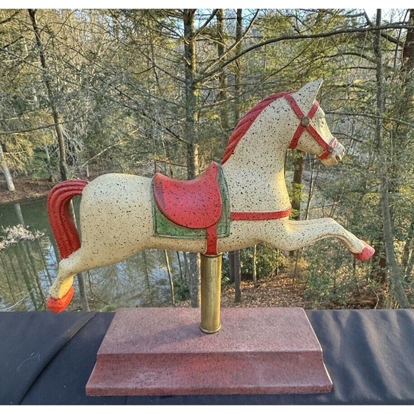 Rare Vintage Vestwood Folklore Collection 1982 Spotted Horse Figurine - Picture 1 of 9